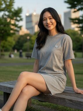 EighthMonth Women’s Cotton T-Shirt Dress Size Medium - Japan Exclusive - NWT